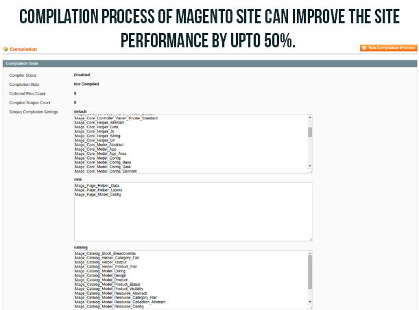 Turbo Boost Your Magento Site With These Tips- Initiate the Magento compilation process | Knowband