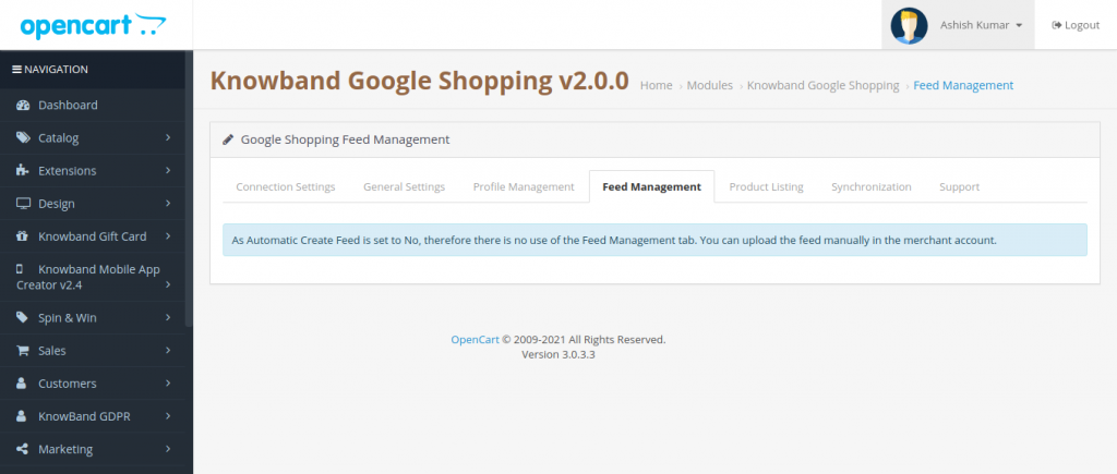 opencart-google-shopping-module_admin-interface_no_feed-management