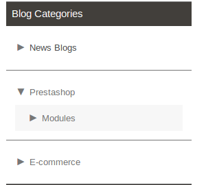 blog category