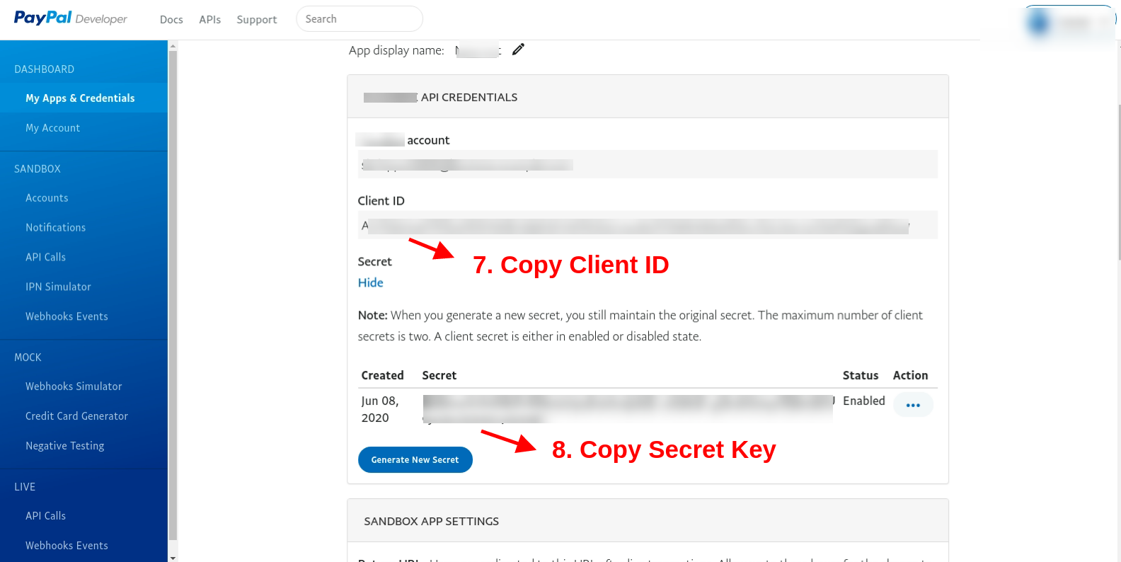 knowband-prestashop-one-page-checkout-module-paypal-client-id-secret-key