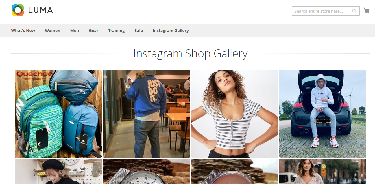 Magento-2-Instagram-Shop-Galerie