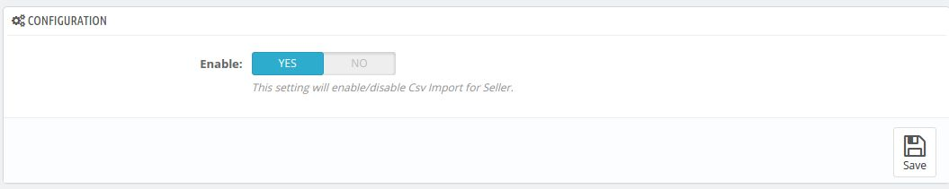 Configuration of Prestashop Marketplace CSV Import Export addon | Knowband