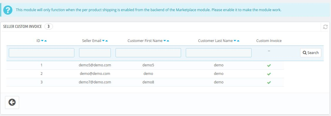 Verkäufer Listing Interface | Knowband