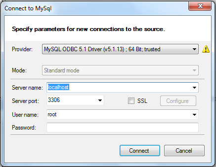 Konwersja danych MySQL na Microsoft SQL Server- Połącz się z MySQL | Knowband