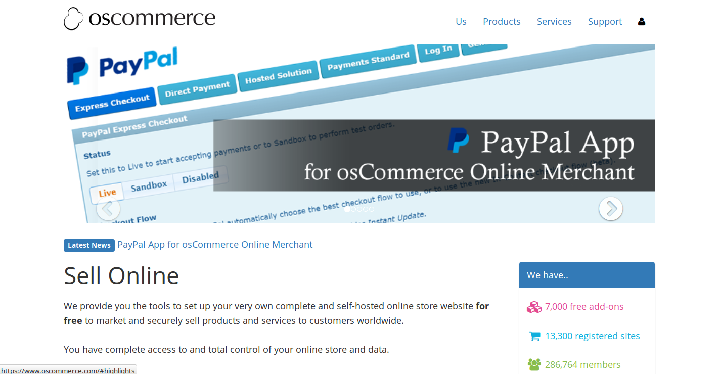 5 Best open source platforms to set your cash counter ringing again- OSecommerce | knowband