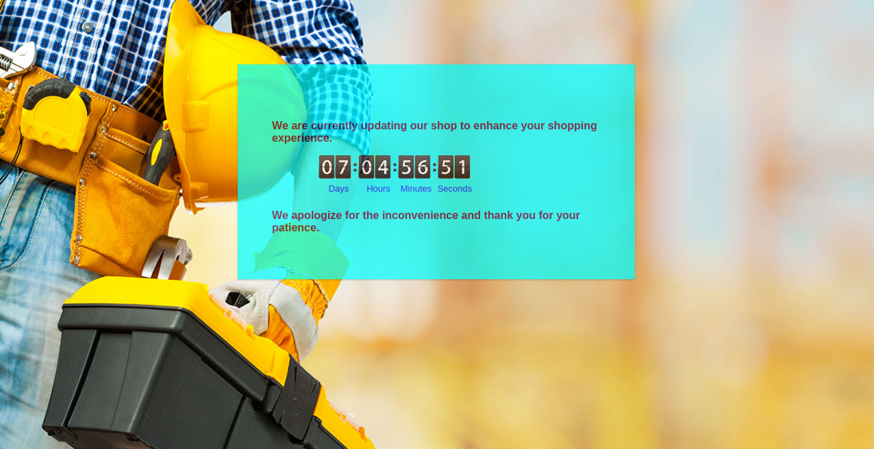 Prestashop Custom Maintenance Page- Front Office Interface- Smaller Countdown | Knowband