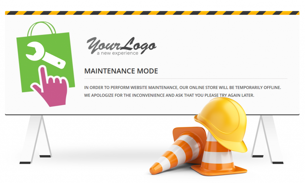How to setup a PrestaShop maintenance mode with a customize look | LnowBand