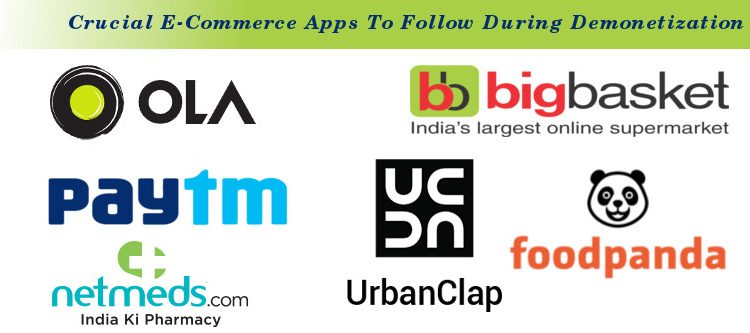 E-Commerce Apps that are a must in this demonetization scenario | Knowband