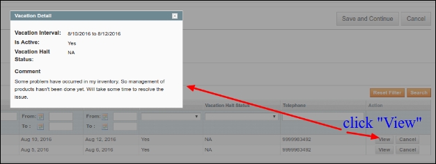 Magento MarketPlace Seller Vacation Mode Addon-Vacation Mode-How to allow or enable vacation mode for the sellers.2 | knowband