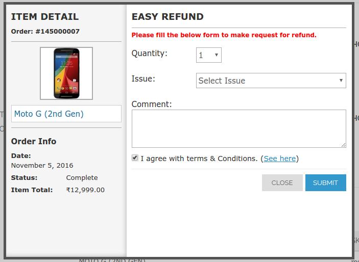 Magento Marketplace Return Manager Addon-Return conditions.1 | Knowband
