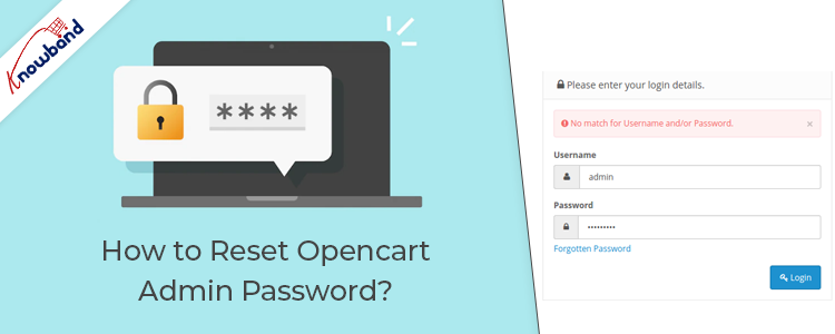 How to reset opencart admin password?