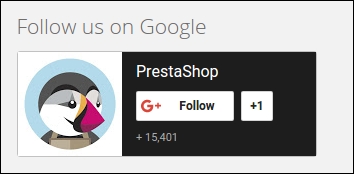 Prestashop Google Plus Badge-Configuration Settings- Language | Knowband