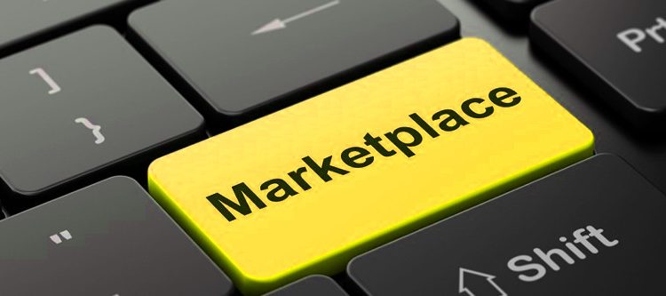 Marketplace model of e-commerce.