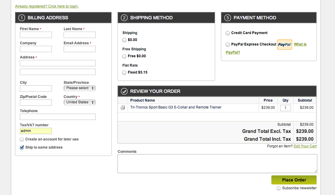 Magento one-page checkout extension is effective in nature.