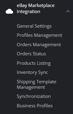 prestashop-ebay Configuración general de la integración del mercado eBay de Knowband