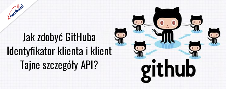 Jak uzyskać identyfikator klienta GitHub i szczegóły API klienta?