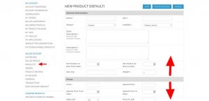 Management für Produkt-Upload von Verkäufern