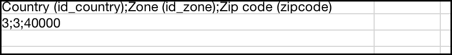 shipping-cost-by-zicode-csv