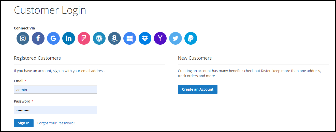 Social Login Extension by Knowband
