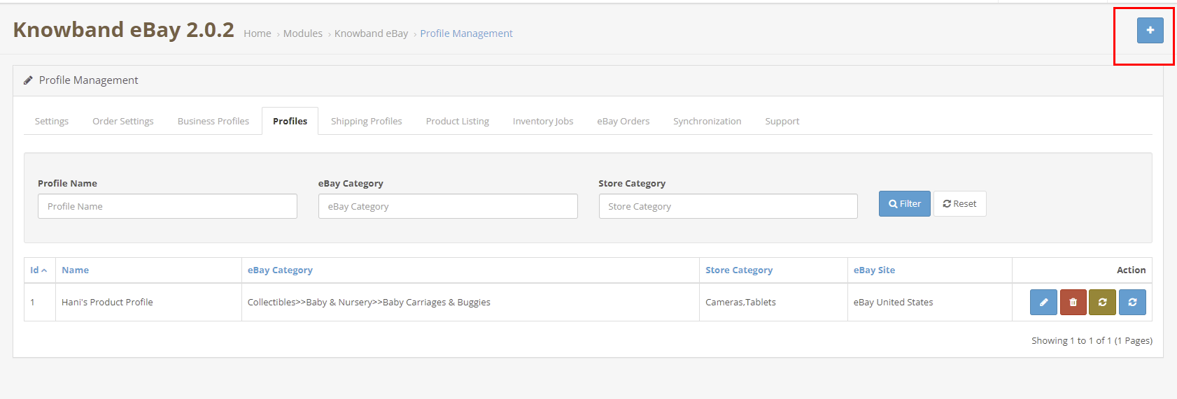 perfiles de knowband-ebay Configuración del perfil comercial de Knowband en eBay