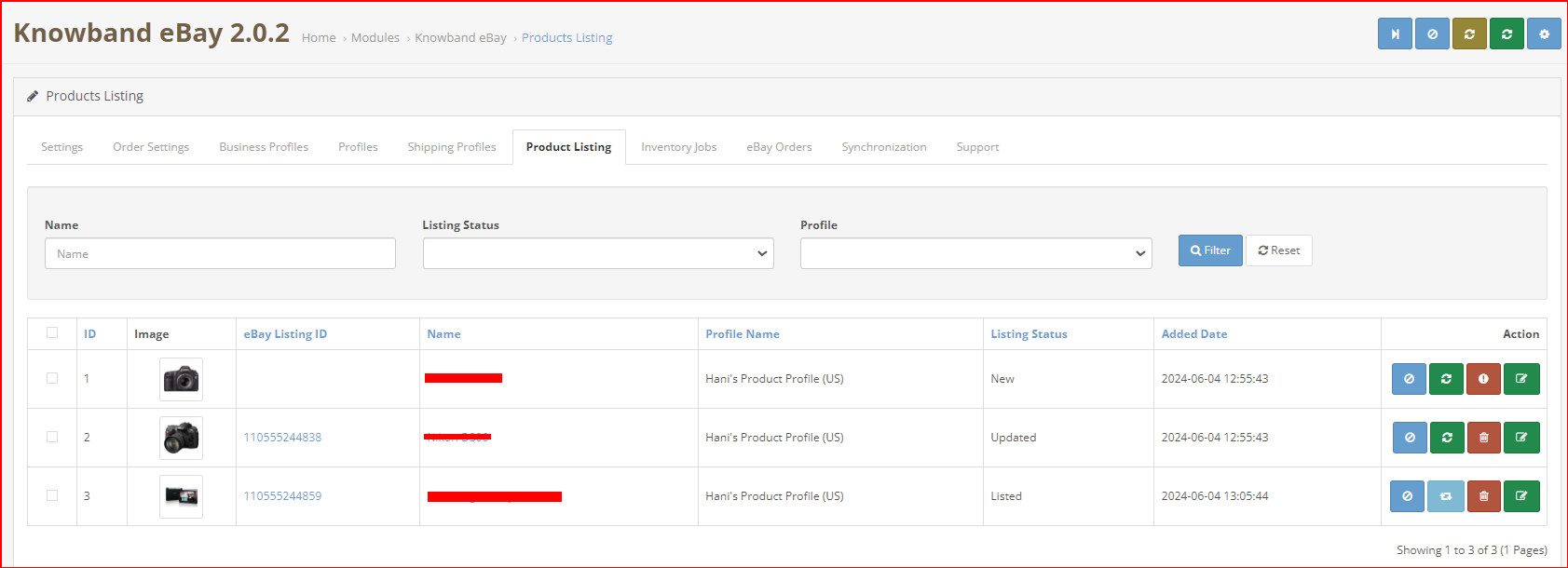 Listados de productos de eBay en OpenCart Listados de productos de Knowband, Opencart y eBay