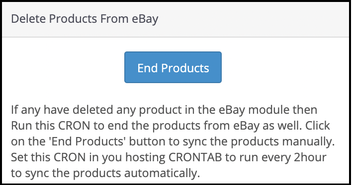 opencart-ebay-entfernen-sync