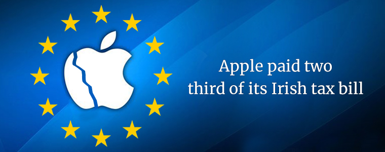 Sans sourciller, Apple affirme avoir payé les deux tiers de sa facture fiscale irlandaise