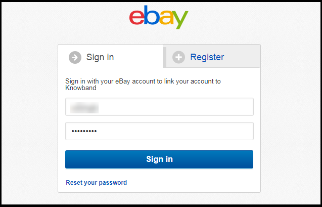 eBay-Konto erstellen