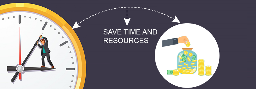 Zeit und Ressourcen sparen