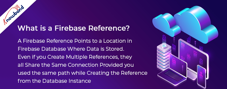 Before fetching the references, you will have to understand that what is a Firebase reference.