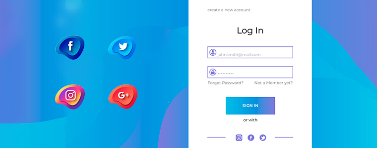 Social login helps to increase user signups