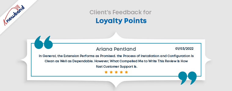 Customer Loyalty Programs- Testimoal