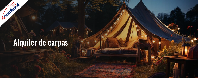 El alquiler de carpas es la mejor idea que puedes iniciar un negocio