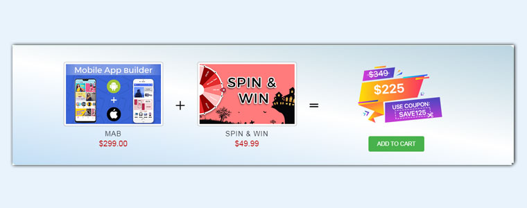 PrestaShop Spin und Win + PrestaShop Mobile App Builder