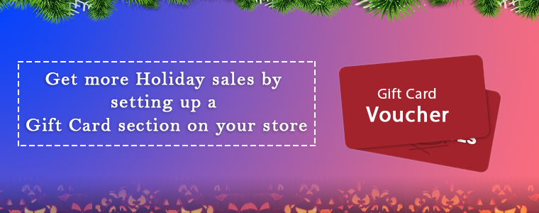Gift Card for Holiday season