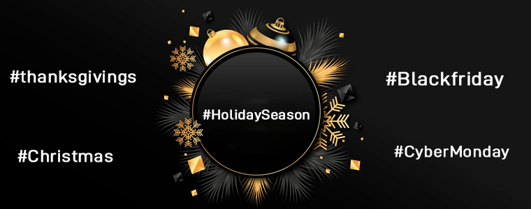 Hashtags for Holiday Season