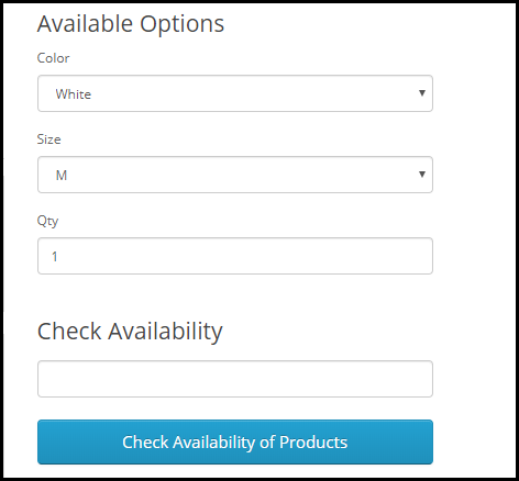 OpenCart Product Availability Check by Zip Code