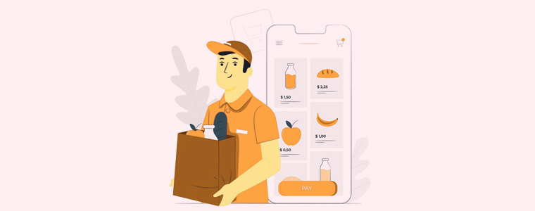 Grocery home delivery hyperlocal business idea