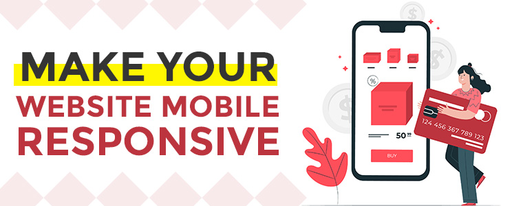 Improve bounce rate with mobile responsive website