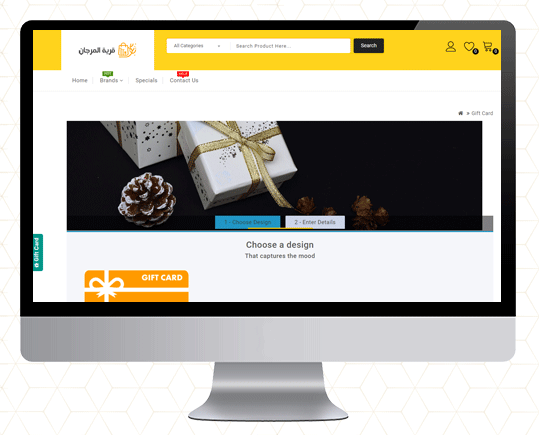 Exemplo de OpenCart-Gift-Card-Manager-Knowband
