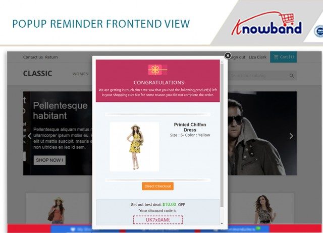popup reminder view Everything you need to know about Prestashop Abandoned Cart Addon is here