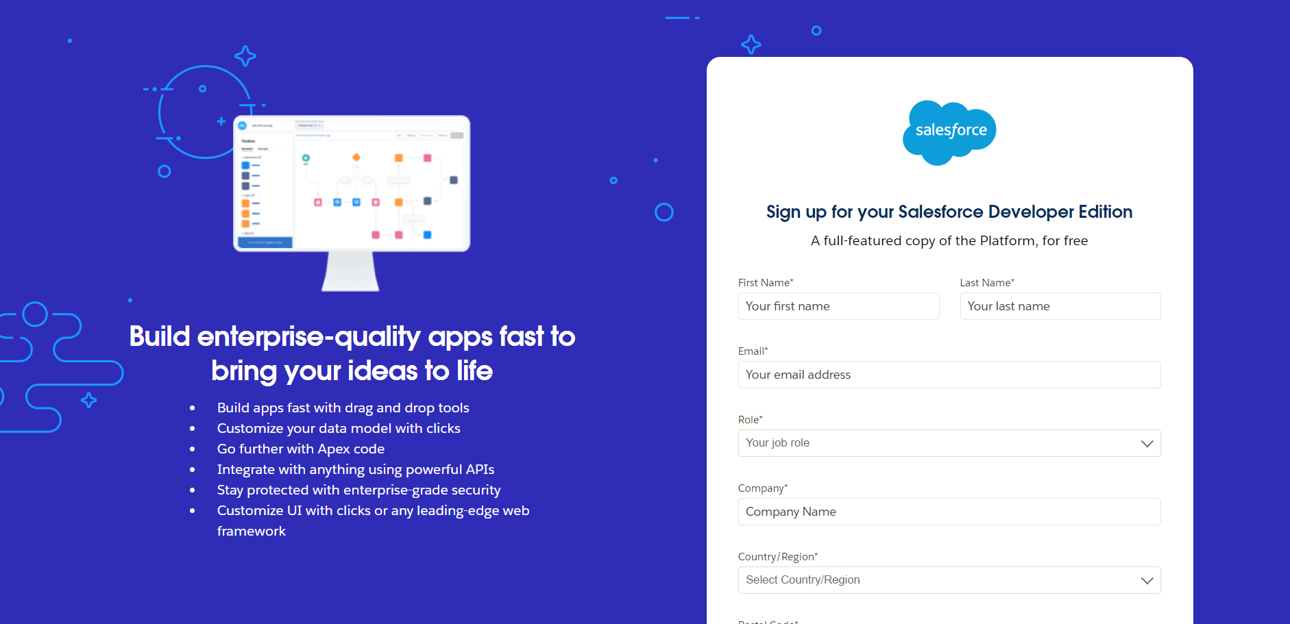 L'objectif principal de ce blog est de vous familiariser avec la création gratuite de comptes de développeur Salesforce.