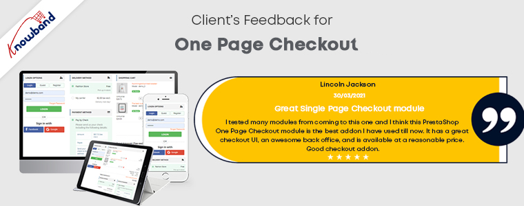 One Page Super checkout module