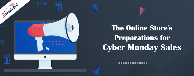Cyber Monday Sale Preparations at the Online Store