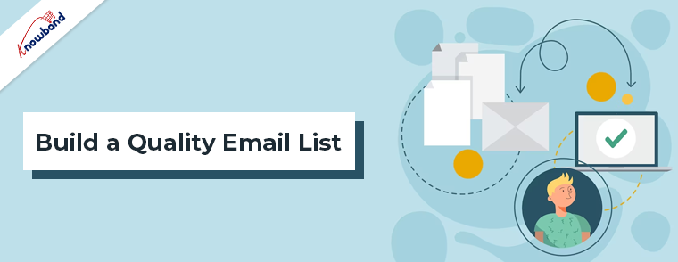 Crie uma lista de emails de qualidade