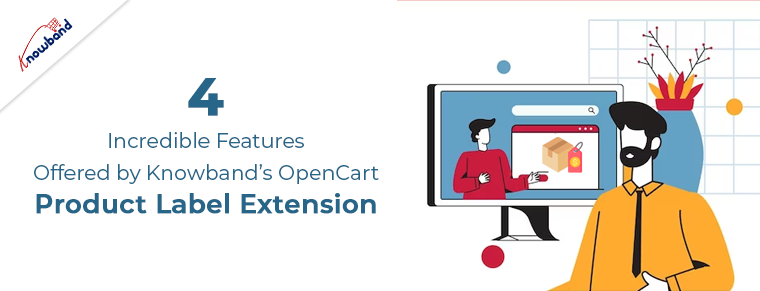 OpenCart Product Label Extension features