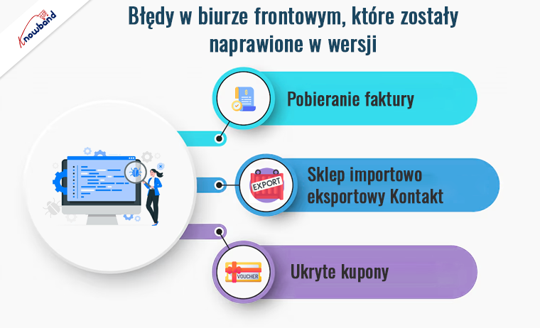 Błędy w biurze, które zostały naprawione w wersji Prestashop - Knowband