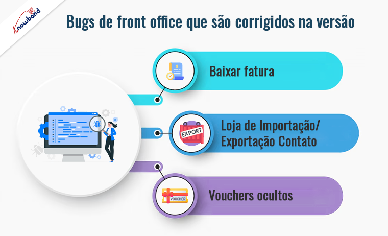 Bugs de front office corrigidos na versão Prestashop - Knowband