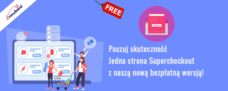 Darmowy jednostronicowy dodatek Supercheckout firmy Knowband