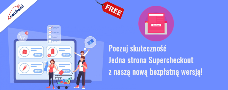 Darmowy jednostronicowy dodatek Supercheckout firmy Knowband
